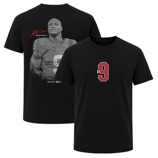 Kenneth Walker III Men's Heavyweight T-Shirt | 500 LEVEL