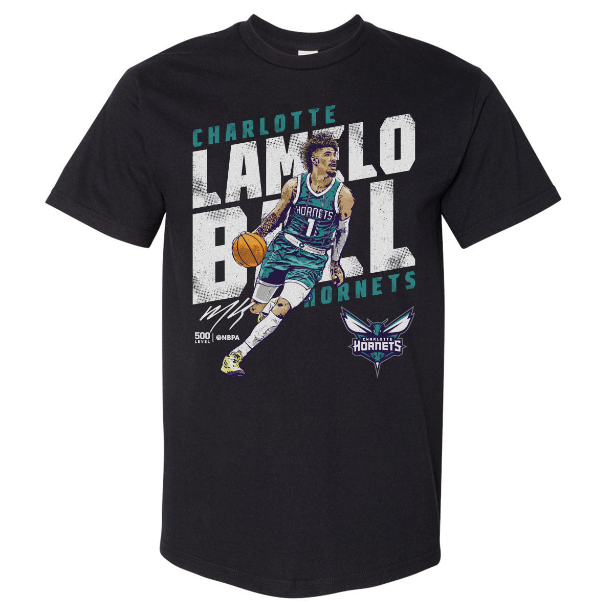 LaMelo Ball Men's Heavyweight T-Shirt | 500 LEVEL