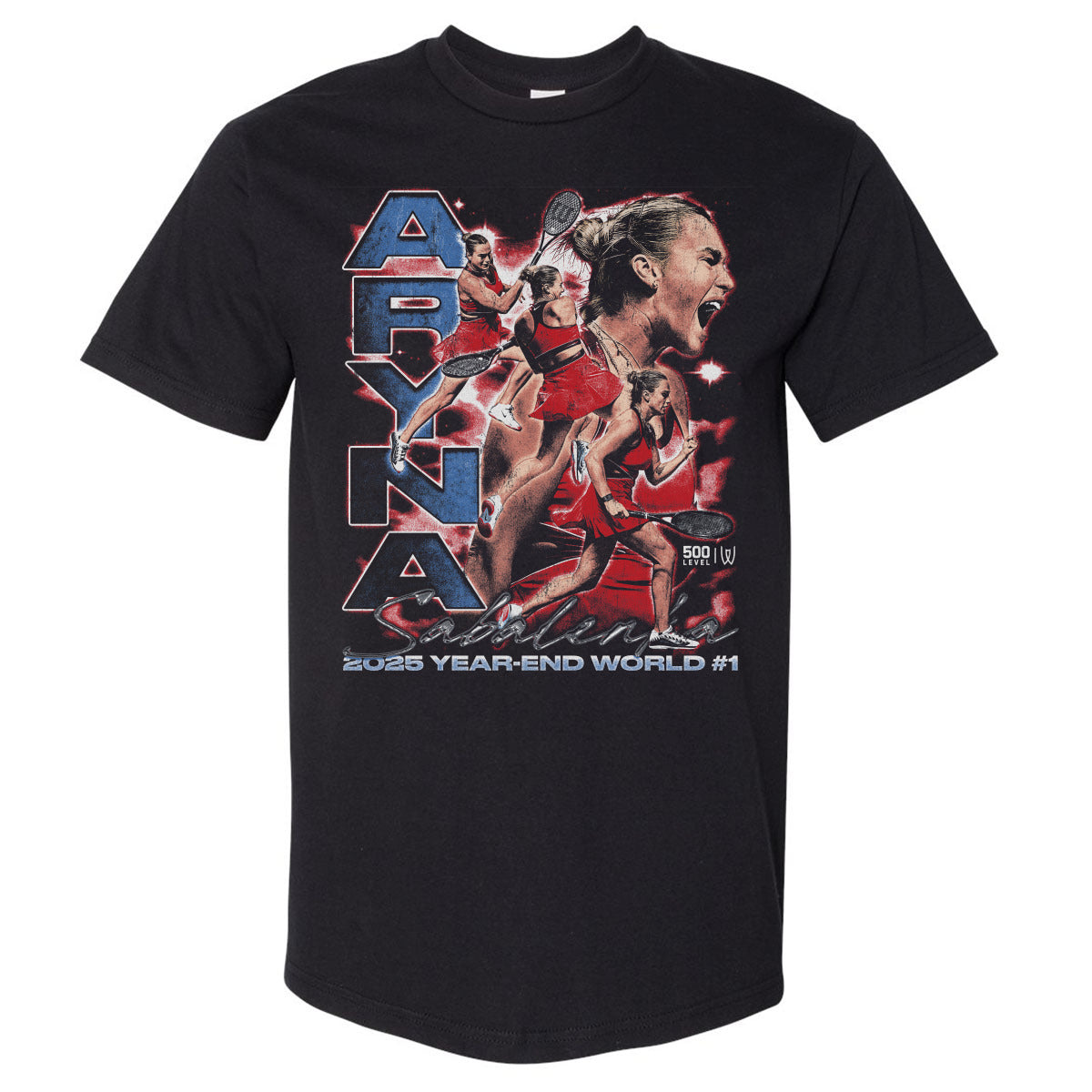 Aryna Sabalenka Men's Heavyweight T-Shirt | 500 LEVEL
