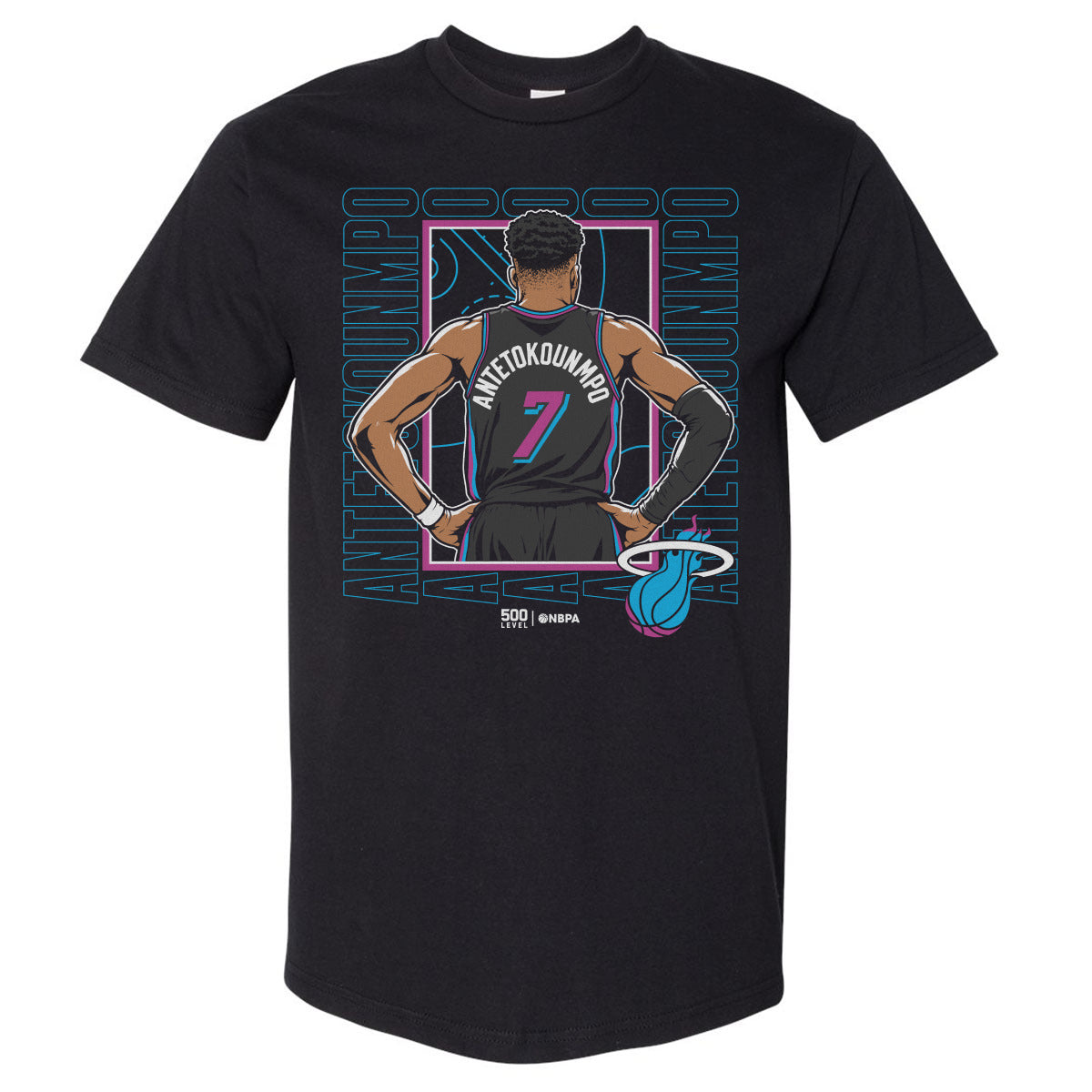 Giannis Antetokounmpo Men's Heavyweight T-Shirt | 500 LEVEL