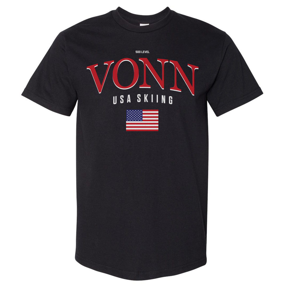 Lindsey Vonn Men's Heavyweight T-Shirt | 500 LEVEL