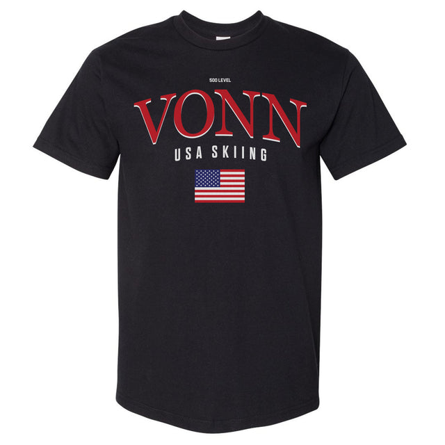 Lindsey Vonn Men's Heavyweight T-Shirt | 500 LEVEL