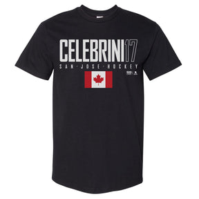 Macklin Celebrini Men's Heavyweight T-Shirt | 500 LEVEL