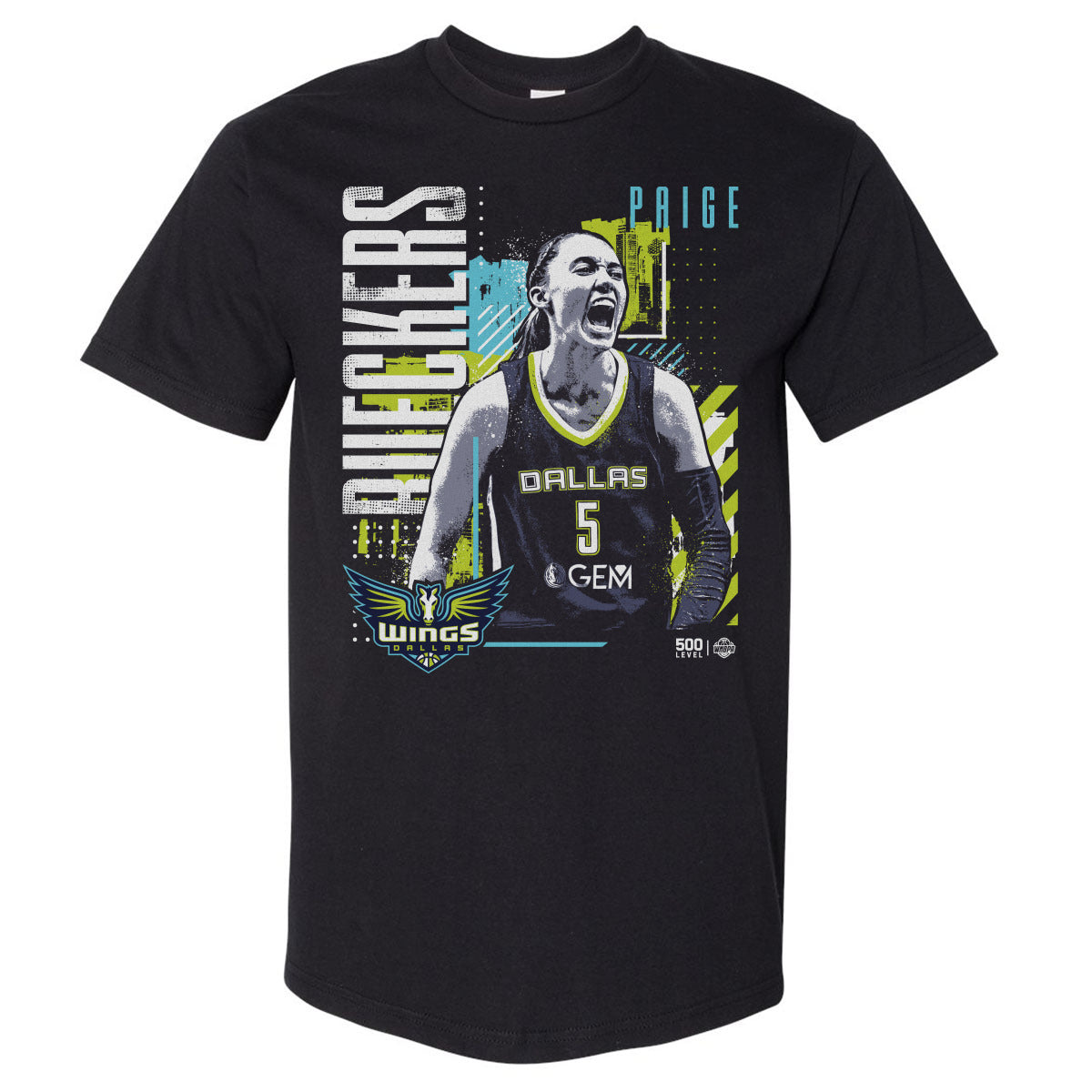 Paige Bueckers Men's Heavyweight T-Shirt | 500 LEVEL
