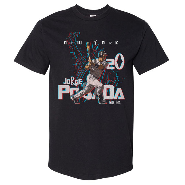 Jorge Posada Men's Heavyweight T-Shirt | 500 LEVEL