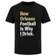 New Orleans Football Men's Heavyweight T-Shirt | 500 LEVEL