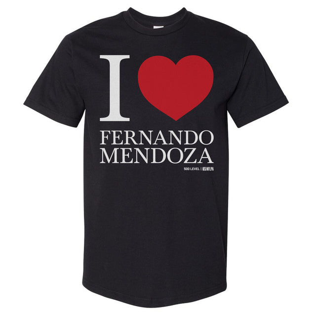 Fernando Mendoza Men's Heavyweight T-Shirt | 500 LEVEL