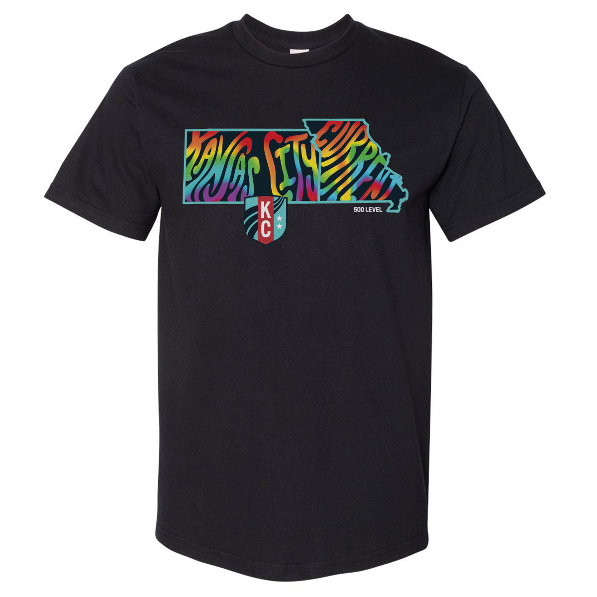 Kansas City Current Men's Heavyweight T-Shirt | 500 LEVEL
