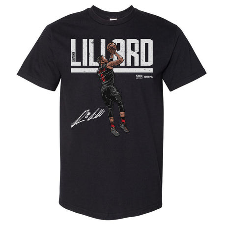Damian Lillard Men's Heavyweight T-Shirt | 500 LEVEL