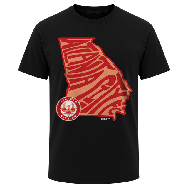 Atlanta City FC Men's Heavyweight T-Shirt | 500 LEVEL