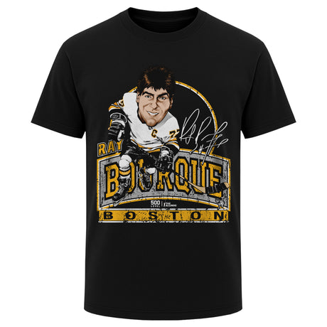 Ray Bourque Men's Heavyweight T-Shirt | 500 LEVEL