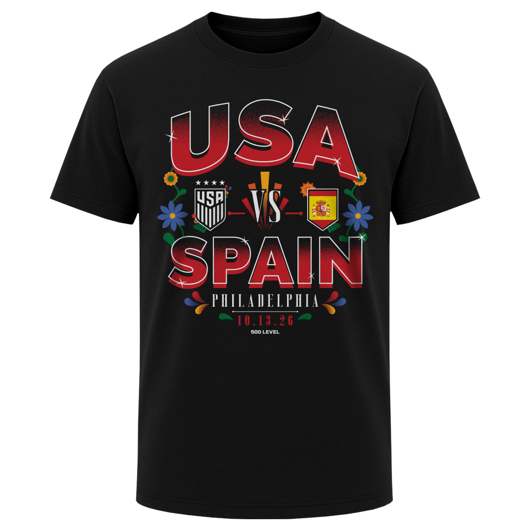 USWNT Men's Heavyweight T-Shirt | 500 LEVEL