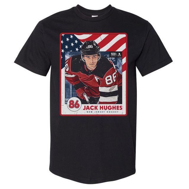 Jack Hughes Men's Heavyweight T-Shirt | 500 LEVEL