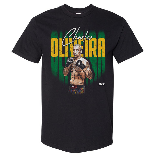Charles Oliveira Men's Heavyweight T-Shirt | 500 LEVEL