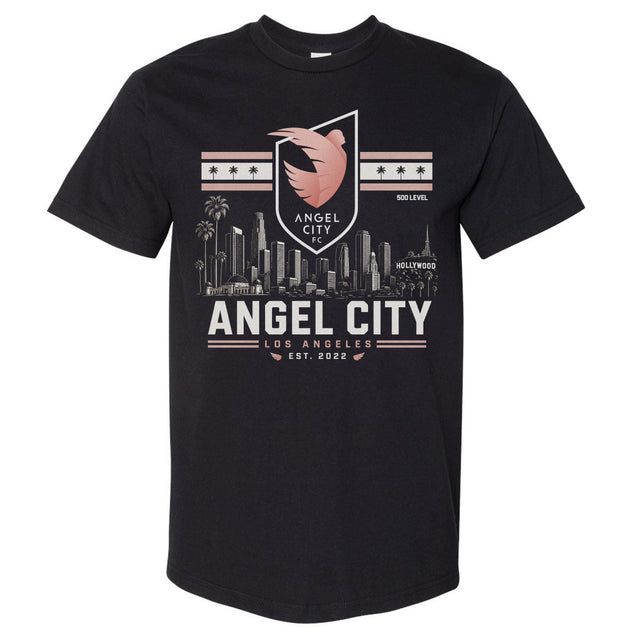 Angel City FC Men's Heavyweight T-Shirt | 500 LEVEL