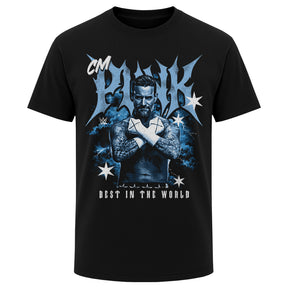 CM Punk Men's Heavyweight T-Shirt | 500 LEVEL