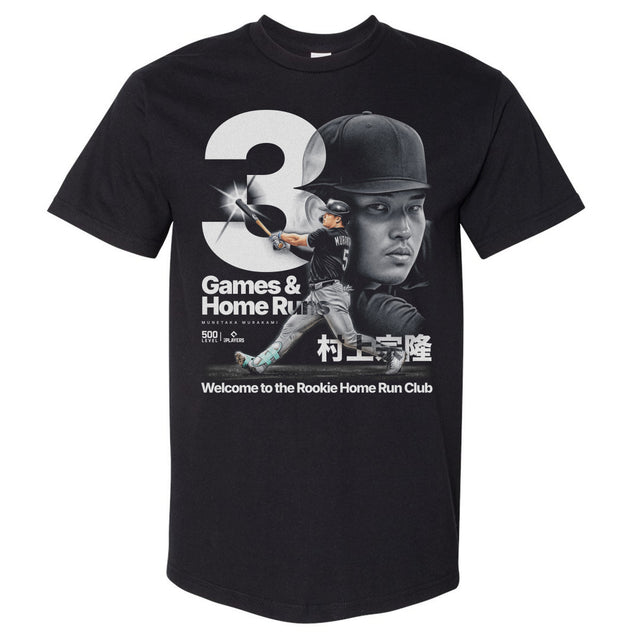 Munetaka Murakami Men's Heavyweight T-Shirt | 500 LEVEL