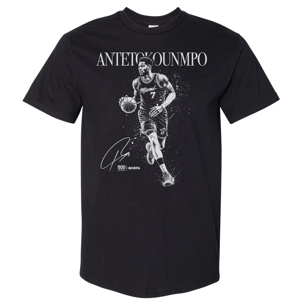 Giannis Antetokounmpo Men's Heavyweight T-Shirt | 500 LEVEL