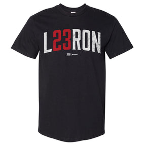 LeBron James Men's Heavyweight T-Shirt | 500 LEVEL