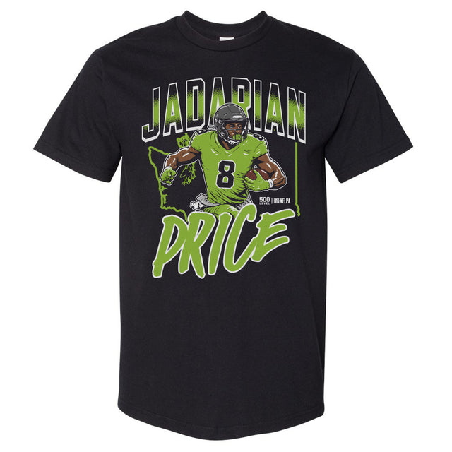 Jadarian Price Men's Heavyweight T-Shirt | 500 LEVEL