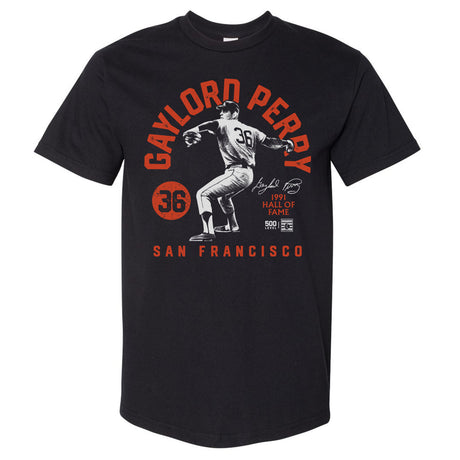 Gaylord Perry Men's Heavyweight T-Shirt | 500 LEVEL