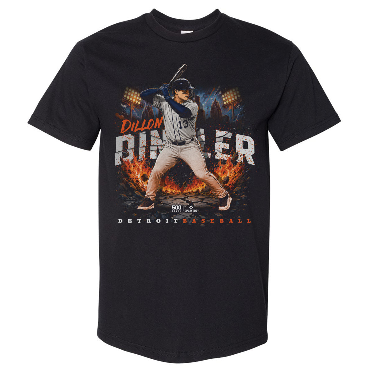 Dillon Dingler Men's Heavyweight T-Shirt | 500 LEVEL