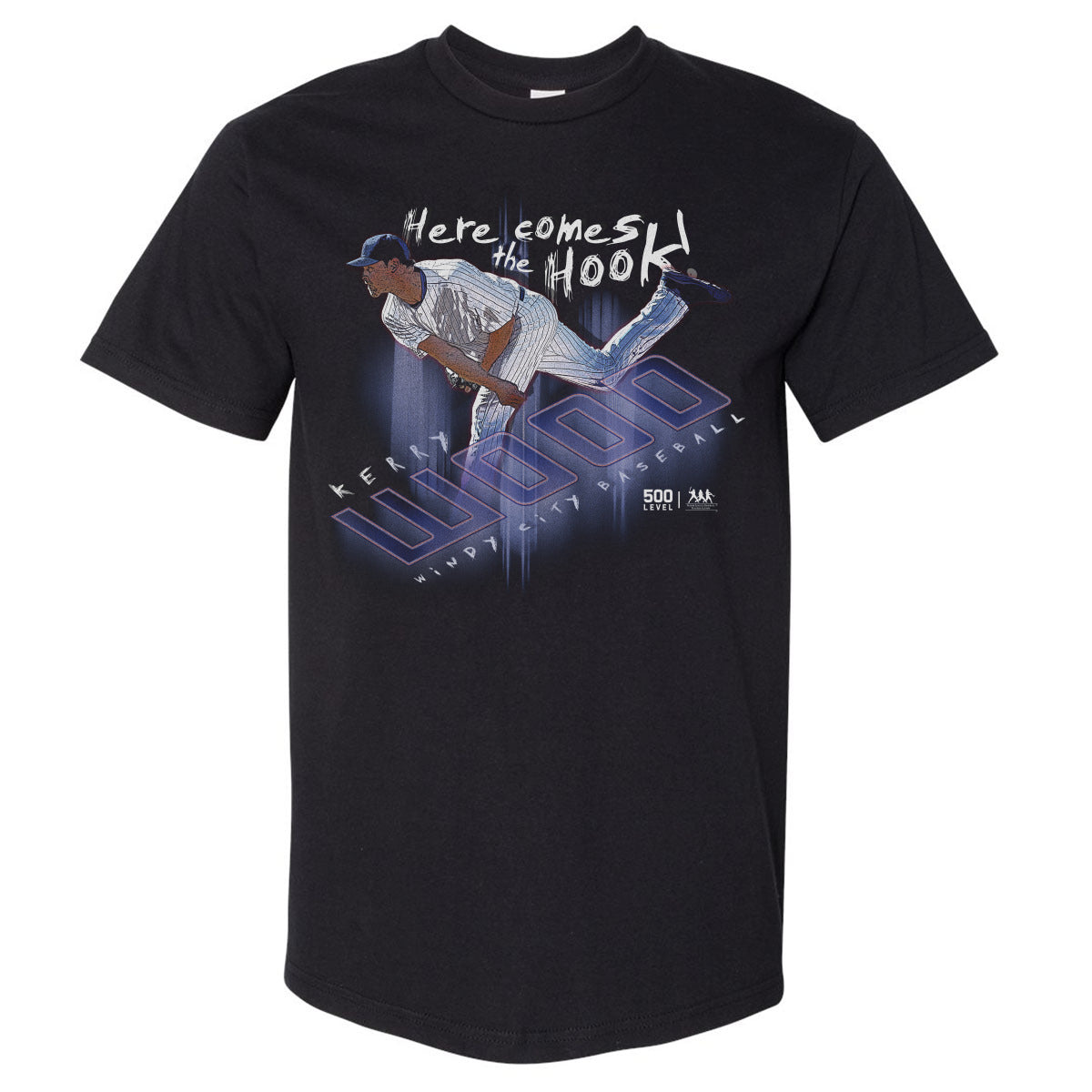 Kerry Wood Men's Heavyweight T-Shirt | 500 LEVEL