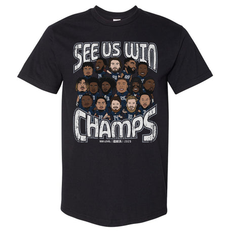 Seattle Football Men's Heavyweight T-Shirt | 500 LEVEL