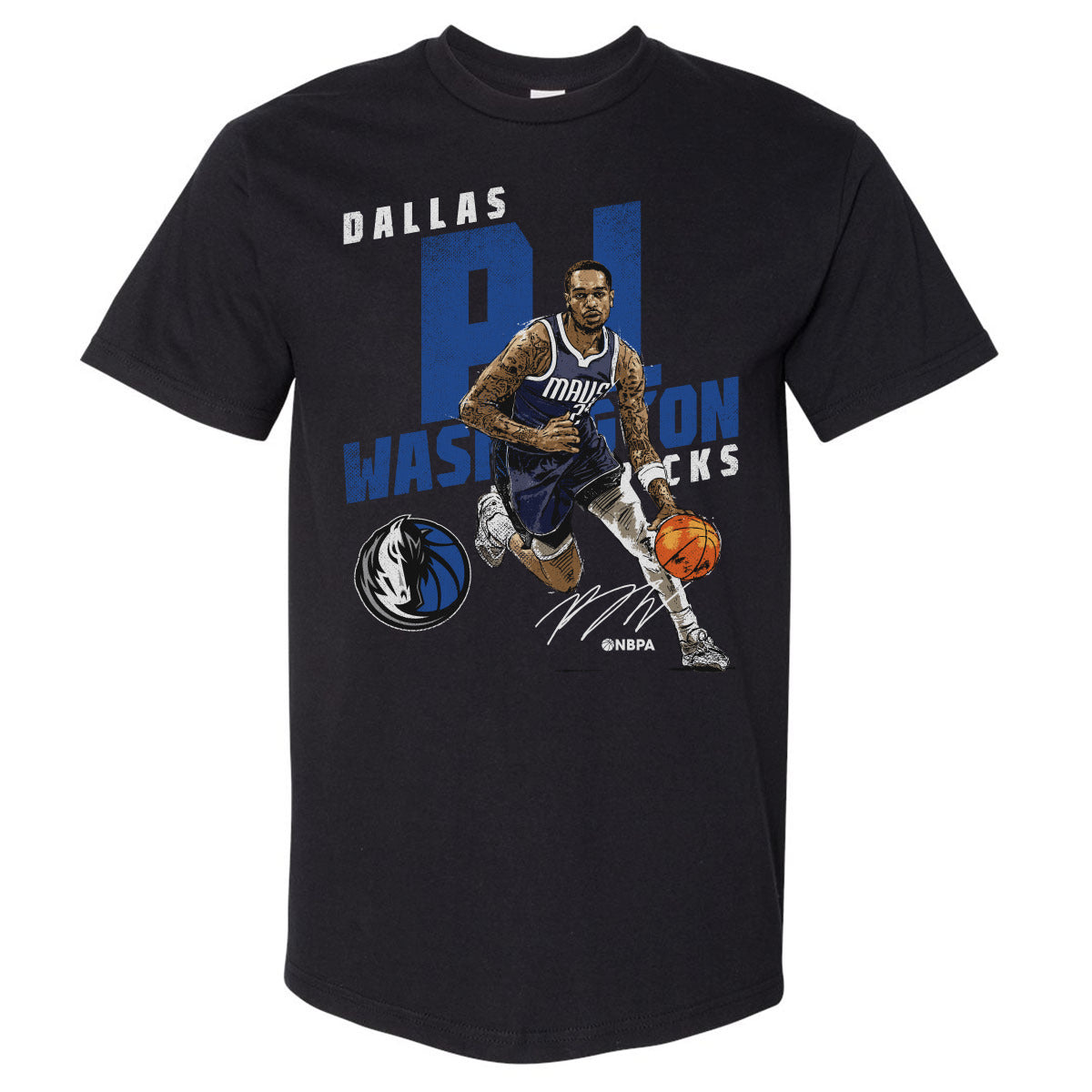 P.J. Washington Men's Heavyweight T-Shirt | 500 LEVEL