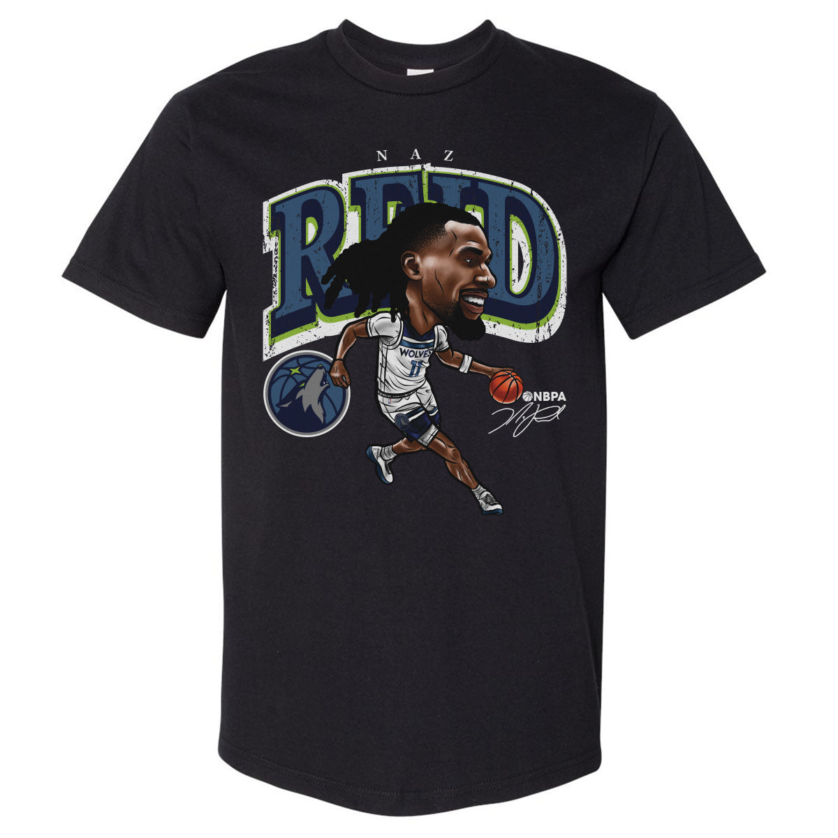 Naz Reid Men's Heavyweight T-Shirt | 500 LEVEL