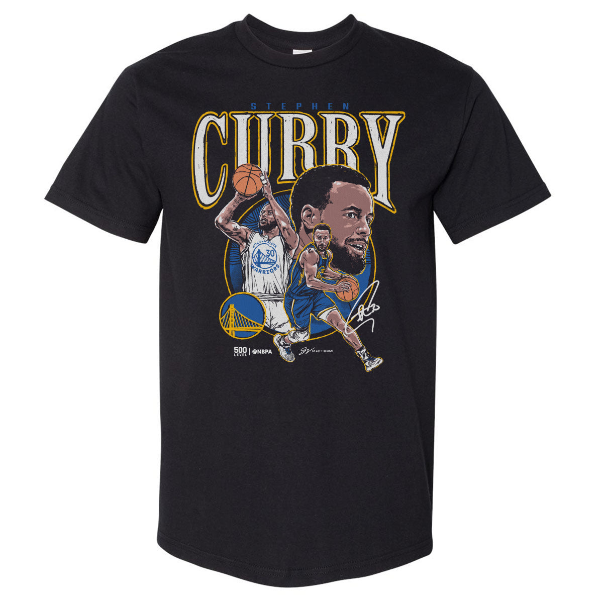 Steph Curry Men's Heavyweight T-Shirt | 500 LEVEL