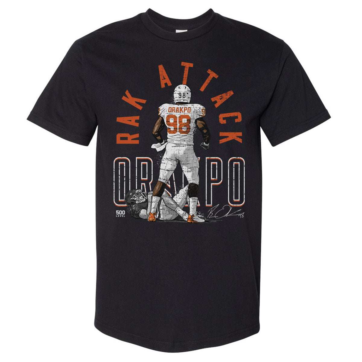 Brian Orakpo Men's Heavyweight T-Shirt | 500 LEVEL