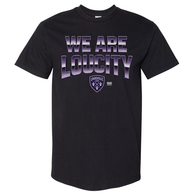 Louisville City FC Men's Heavyweight T-Shirt | 500 LEVEL