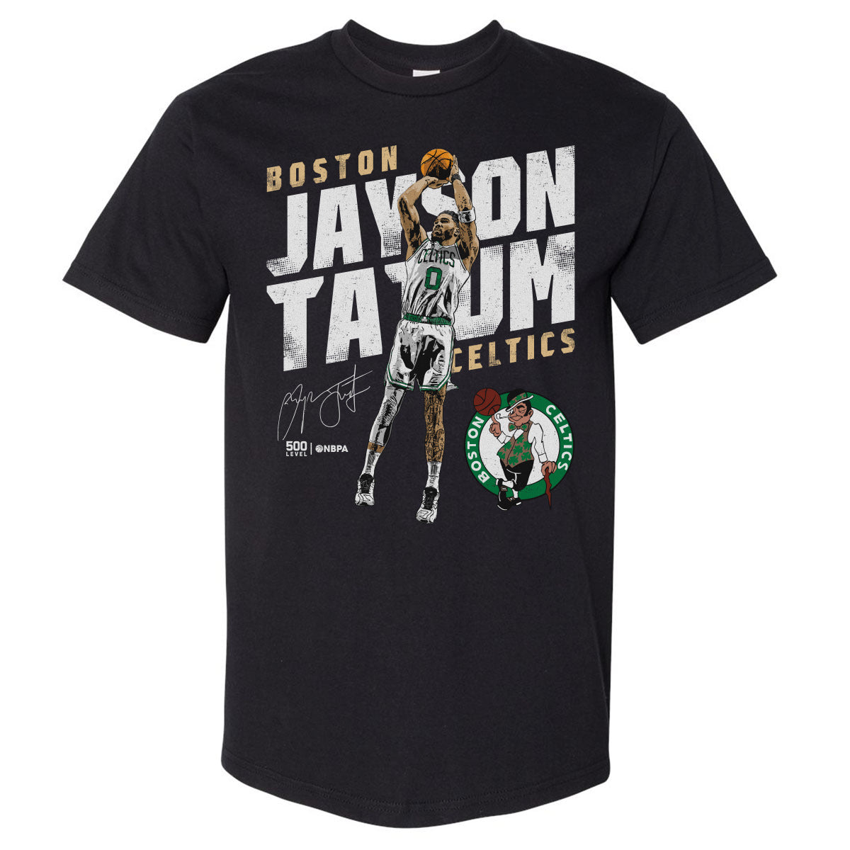 Jayson Tatum Men's Heavyweight T-Shirt | 500 LEVEL