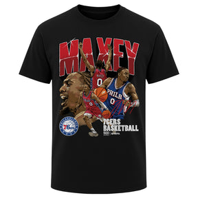 Tyrese Maxey Men's Heavyweight T-Shirt | 500 LEVEL