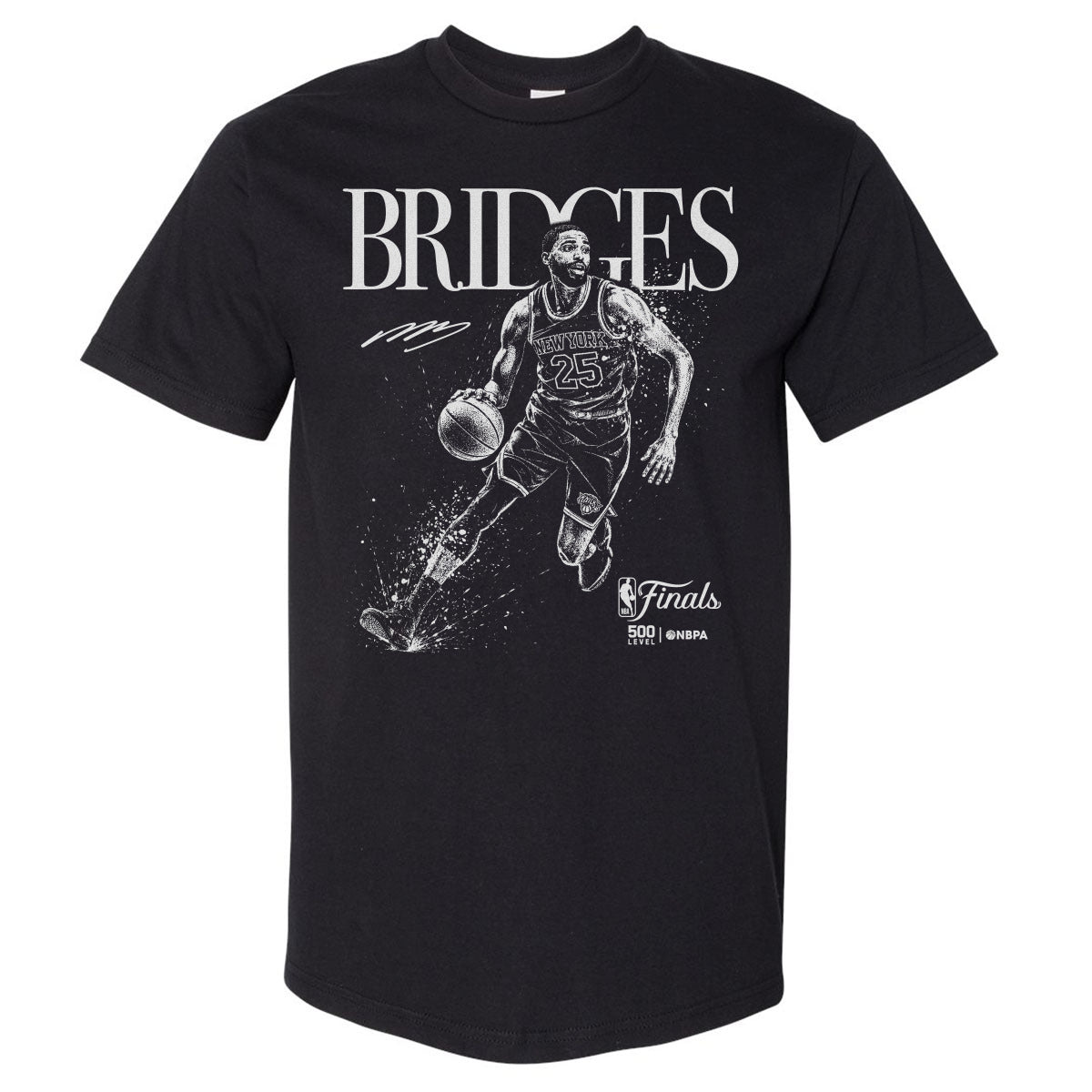 Mikal Bridges Men's Heavyweight T-Shirt | 500 LEVEL
