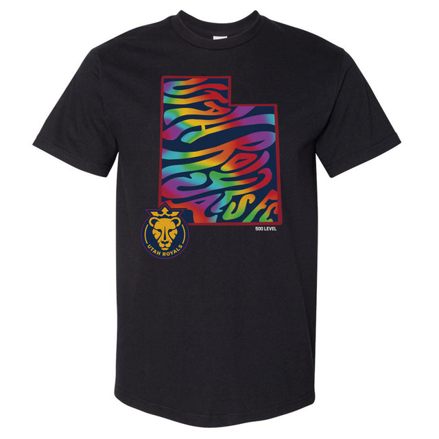 Utah Royals Men's Heavyweight T-Shirt | 500 LEVEL