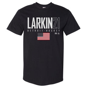 Dylan Larkin Men's Heavyweight T-Shirt | 500 LEVEL