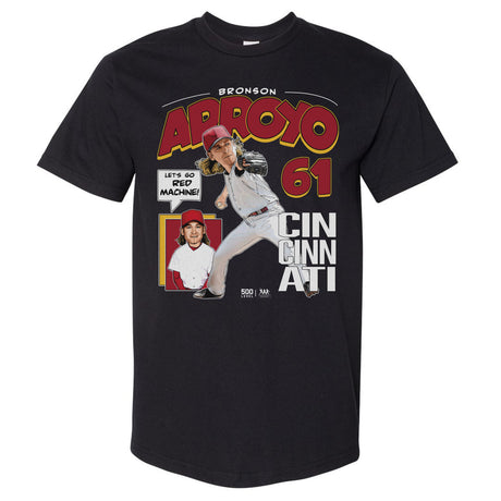 Bronson Arroyo Men's Heavyweight T-Shirt | 500 LEVEL