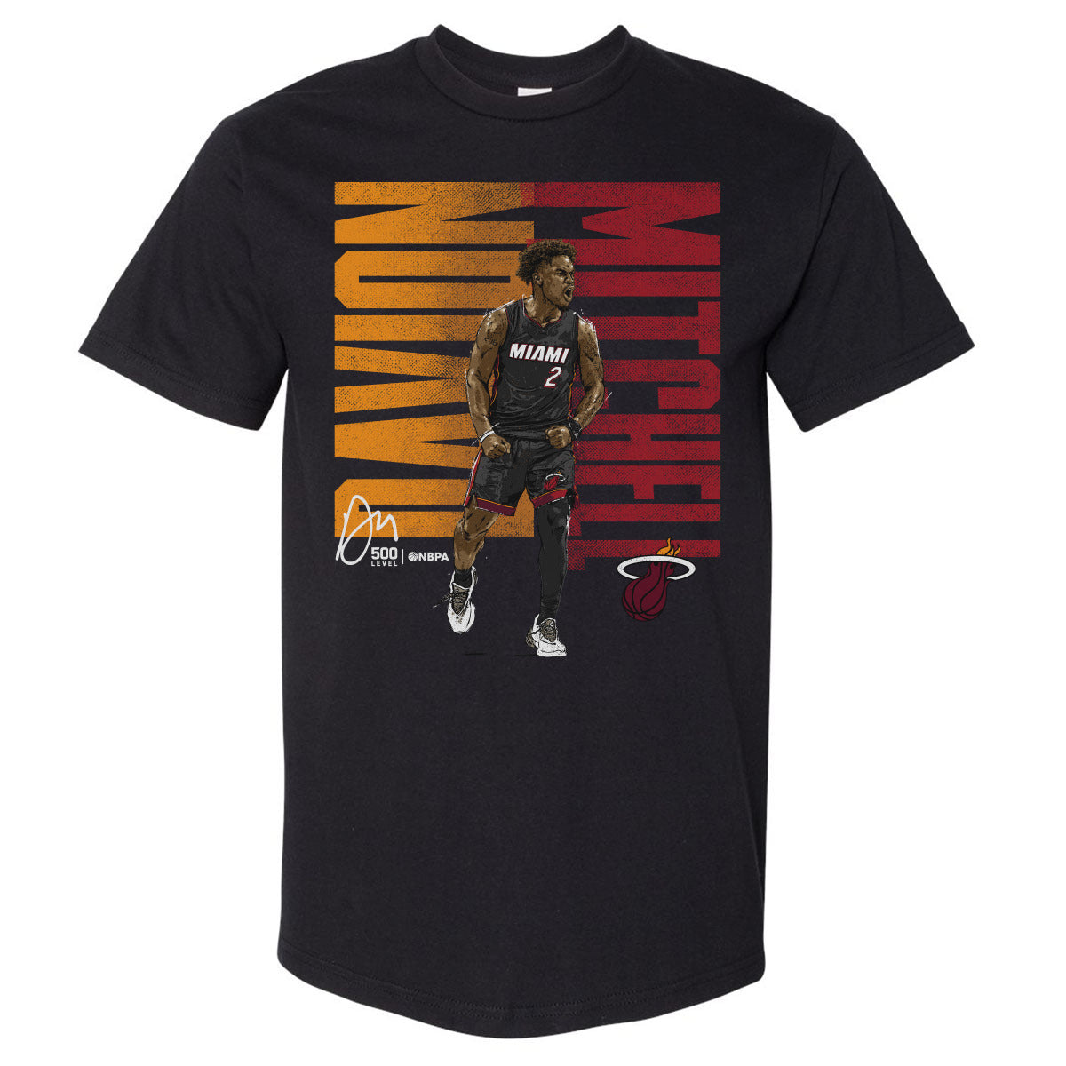 Davion Mitchell Men's Heavyweight T-Shirt | 500 LEVEL