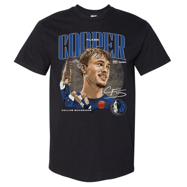 Cooper Flagg Men's Heavyweight T-Shirt | 500 LEVEL