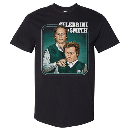 Macklin Celebrini Men's Heavyweight T-Shirt | 500 LEVEL