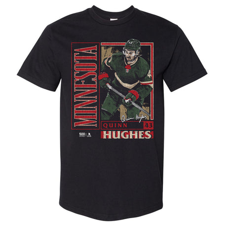 Quinn Hughes Men's Heavyweight T-Shirt | 500 LEVEL