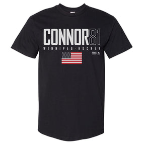 Kyle Connor Men's Heavyweight T-Shirt | 500 LEVEL