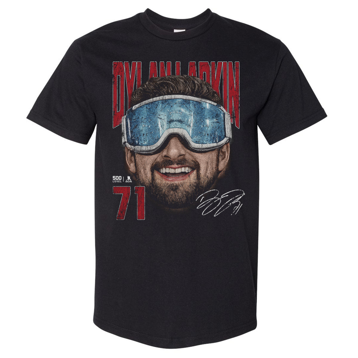 Dylan Larkin Men's Heavyweight T-Shirt | 500 LEVEL
