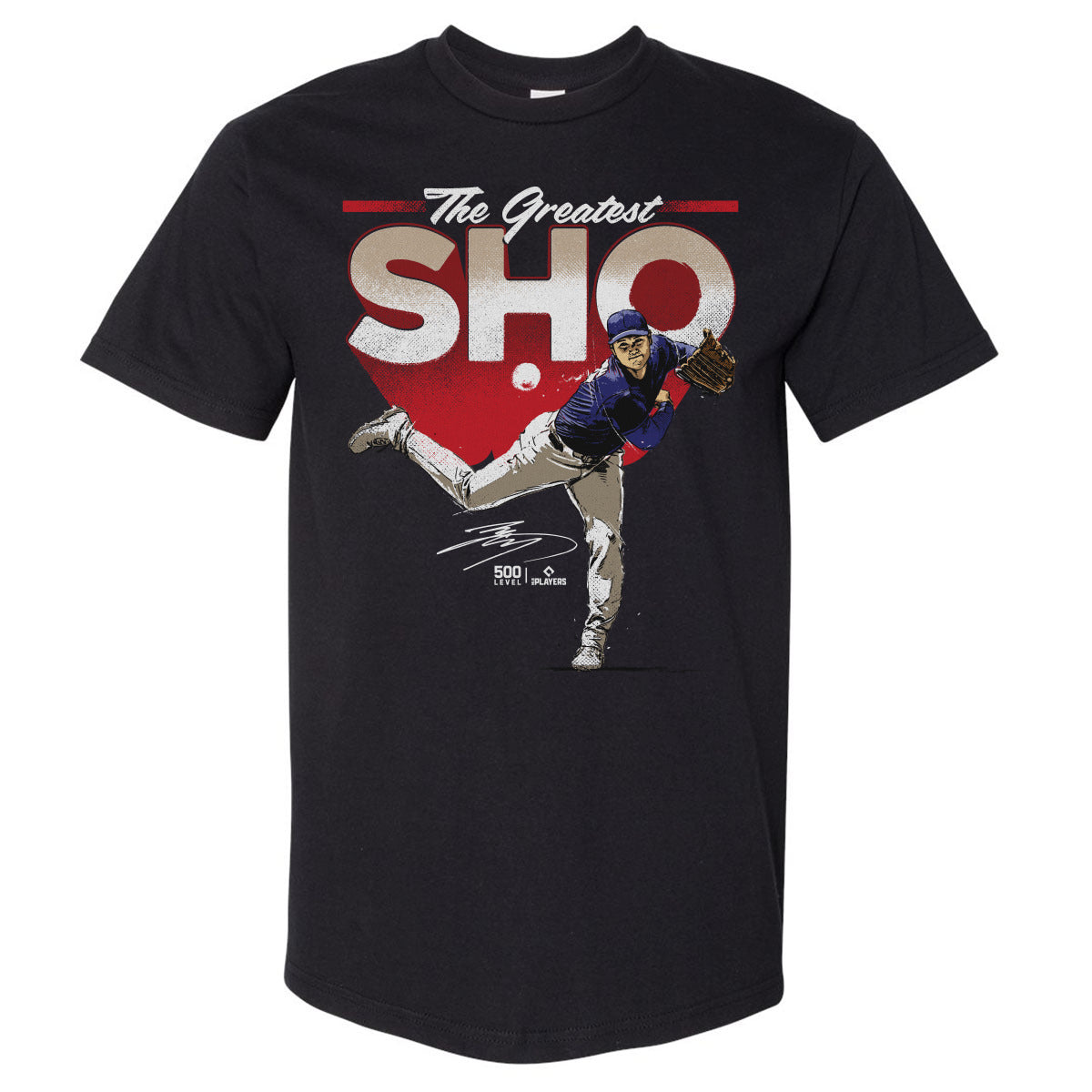 Shohei Ohtani Men's Heavyweight T-Shirt | 500 LEVEL