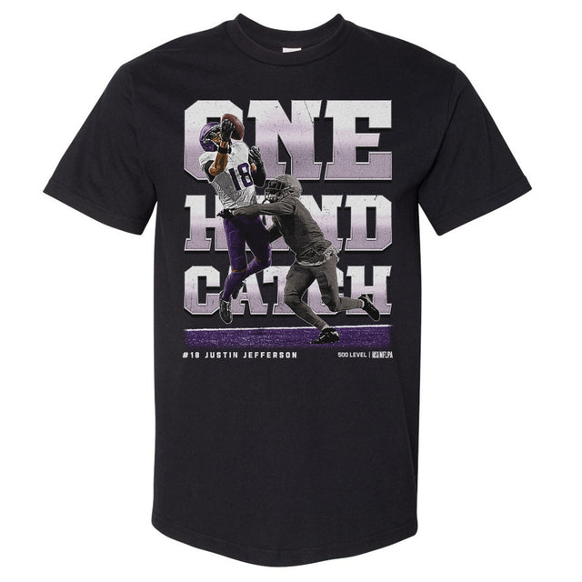 Justin Jefferson Men's Heavyweight T-Shirt | 500 LEVEL