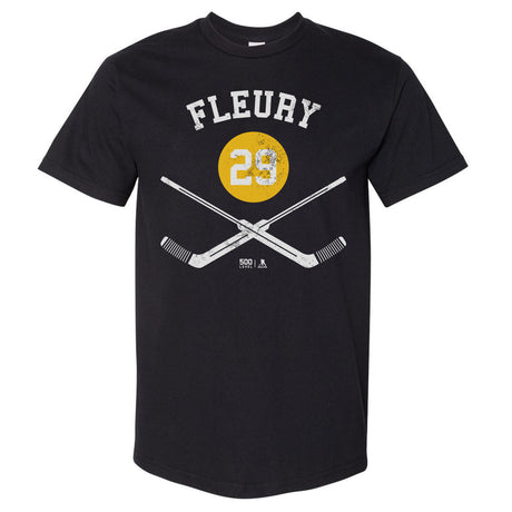 Marc-Andre Fleury Men's Heavyweight T-Shirt | 500 LEVEL