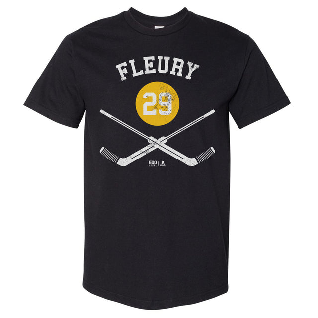 Marc-Andre Fleury Men's Heavyweight T-Shirt | 500 LEVEL