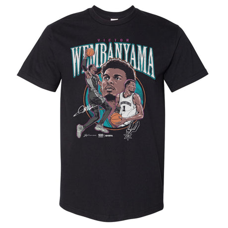 Victor Wembanyama Men's Heavyweight T-Shirt | 500 LEVEL